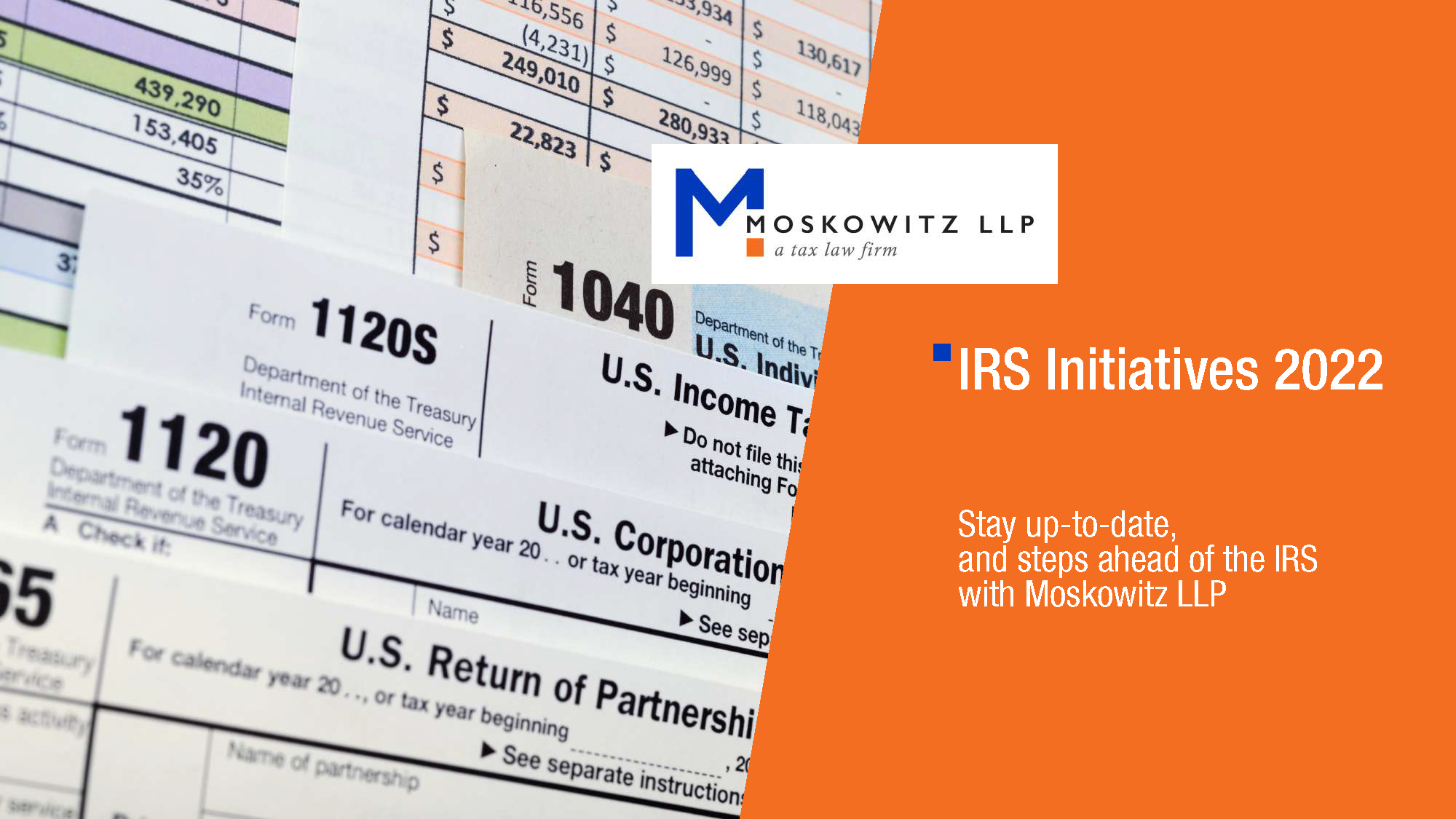 Watch our Webinar on IRS 2022 Initiatives